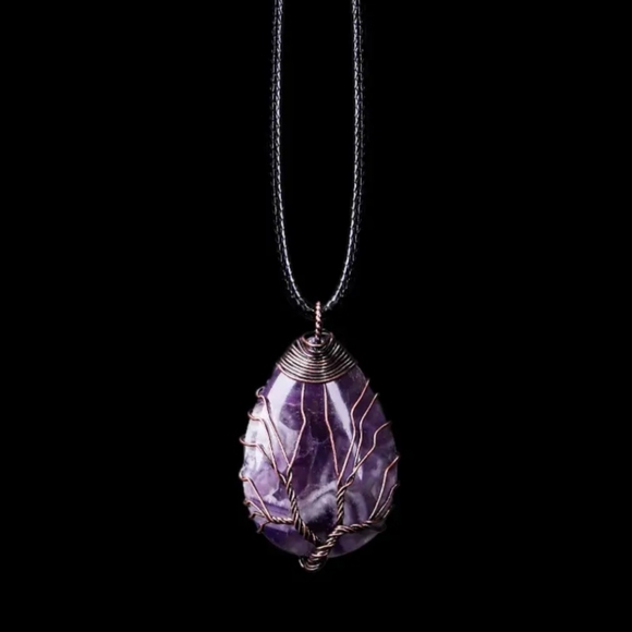 Jewelry - Copper Wrapped Amethyst